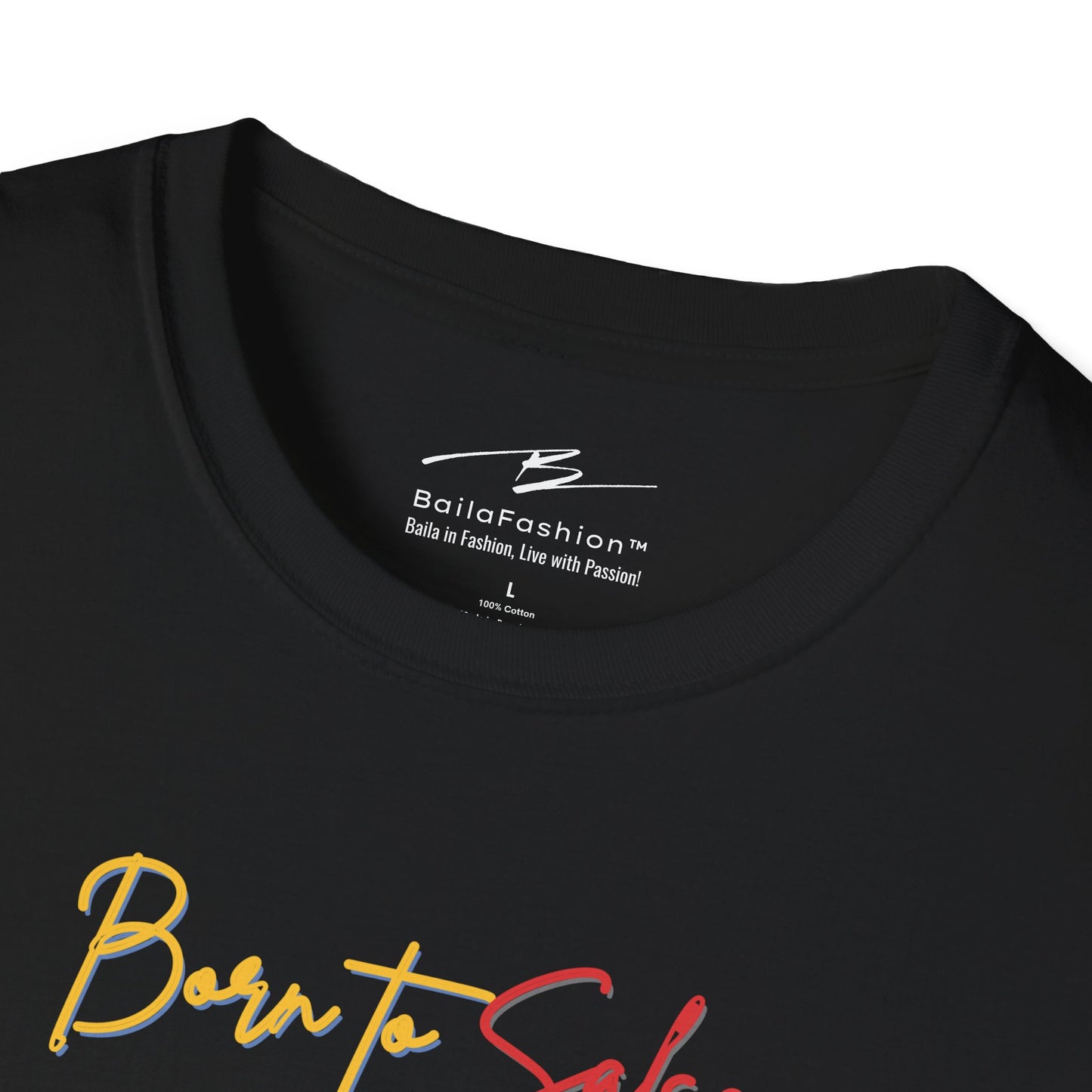 Born To Salsa Forced To Work T-Shirt | Latin Dance Tee | Vibrant Salsa Dancer Shirt | Funny Dance Gift | Colorful Dance Apparel | Daily Wear