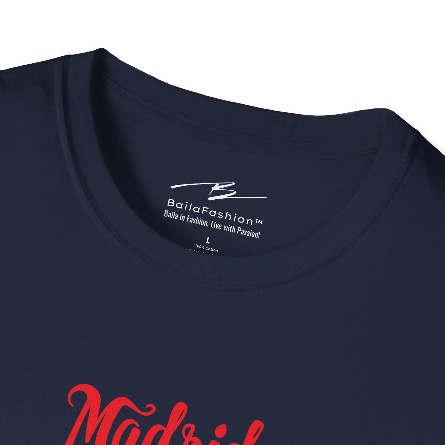 Madrid Dance Travel Repeat T-Shirt | Salsa Bachata Lovers Tee | Dance Lifestyle Shirt for Classes Socials Festivals | Matching Couple Tops