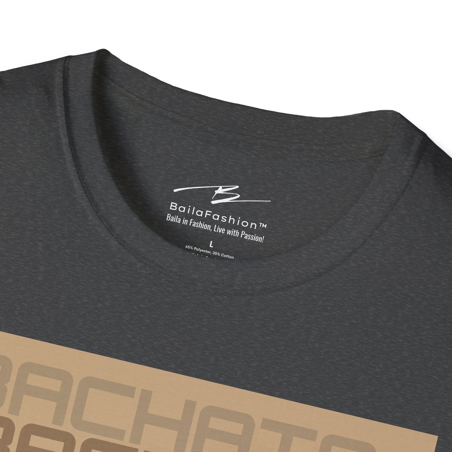 Bachata Essence T-Shirt | Latin Dance Typography Tee | Sensual Rhythm Elegance | Bachata Dancer Gift | BailaFashion Studio Dancewear
