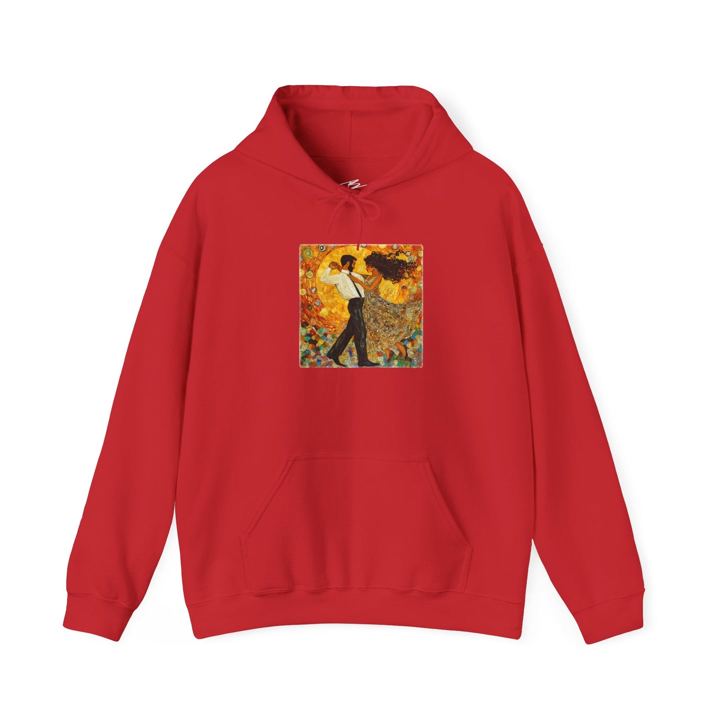 Golden Rhythm Dance Hoodie | Premium Salsa Bachata Apparel | Latin Dancer Gift | Vibrant Dance Art | BailaFashion Dance Lifestyle