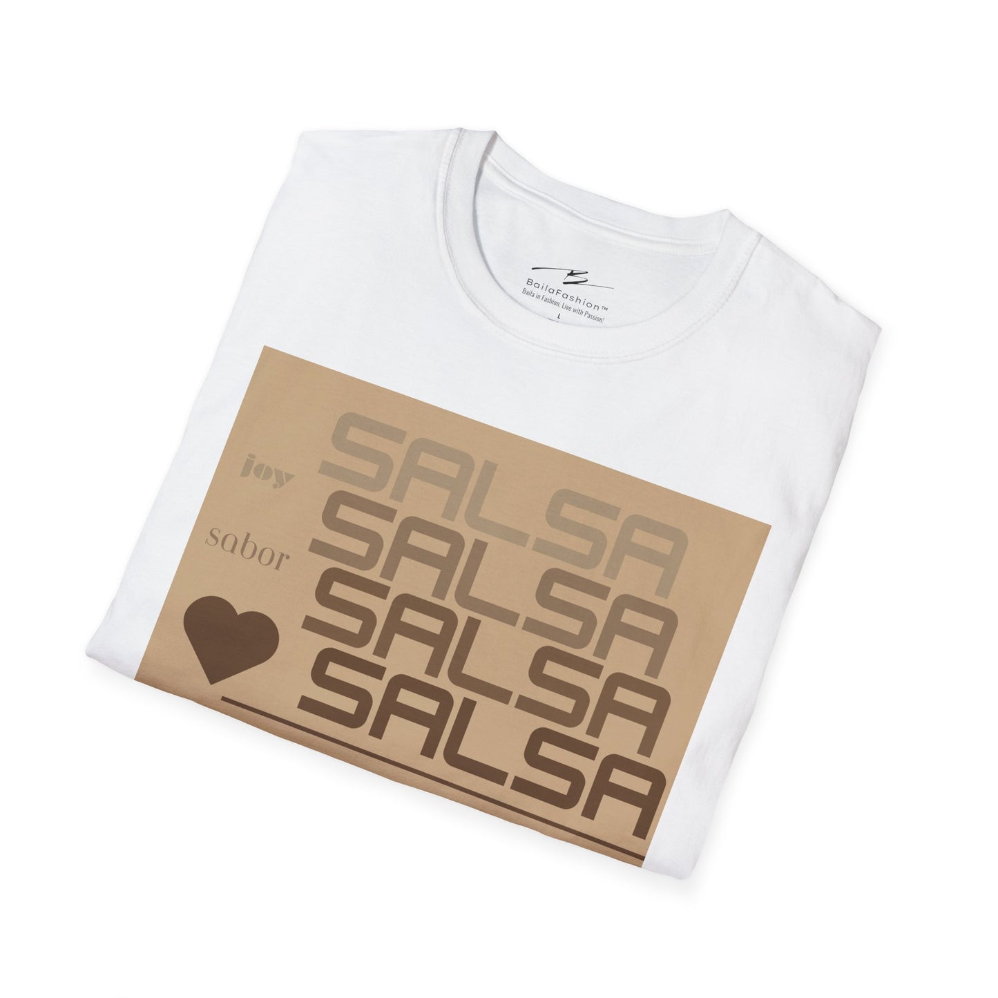 Salsa Essence Dancer T-Shirt | Latin Dance Typography Tee | Rhythm Passion Energy | Salsa Dancer Gift | Matching Couple Tops | BailaFashion