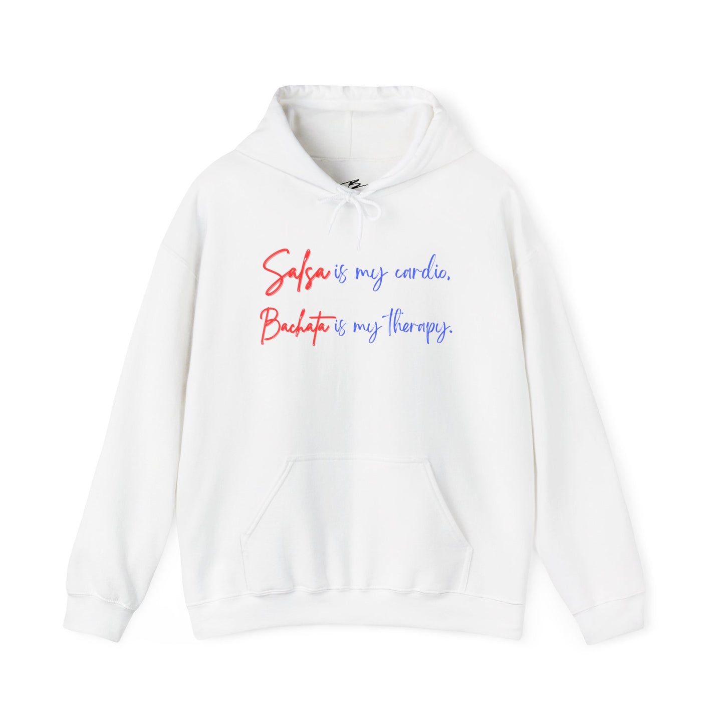 Salsa Is My Cardio Bachata Is My Therapy Hoodie | Latin Dance Quote | Dancer Lifestyle Pullover | Comfy Casual Wear | Matching Couple Hoodie