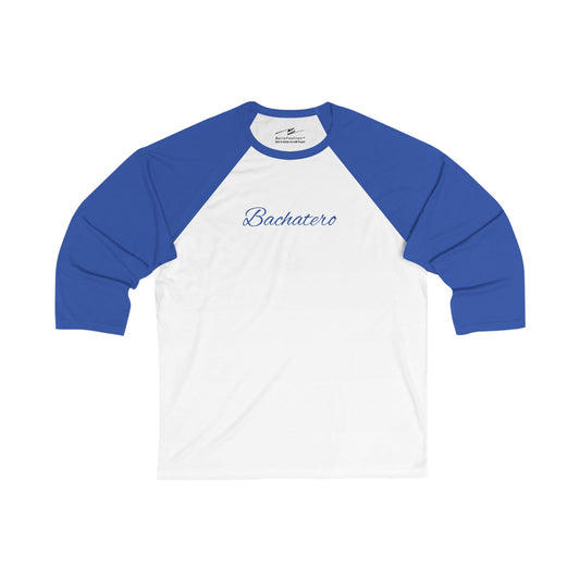 Bachatero 3/4 Sleeve Baseball T-Shirt | Latin Dance Identity Raglan Tee | Men's Bachata Dancer Gift | Dance Lifestyle Fashion | Couple Tops