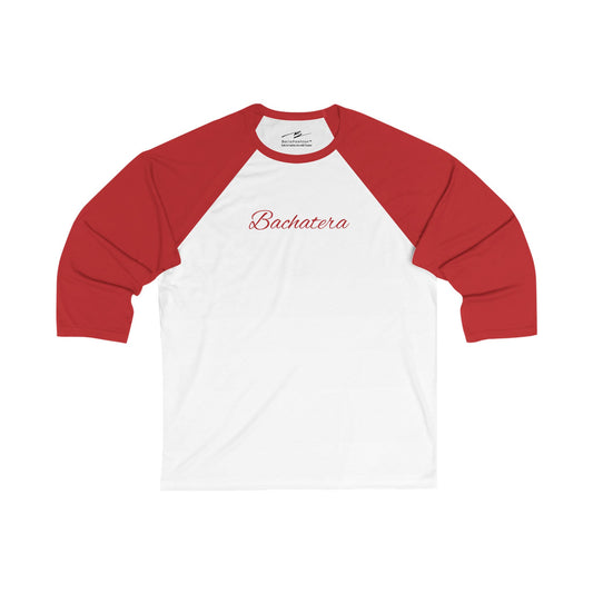 Bachatera 3/4 Sleeve Baseball T-Shirt | Latin Dance Identity Raglan Tee | Women's Bachata Dancer Gift | Dance Lifestyle | Couple Tops