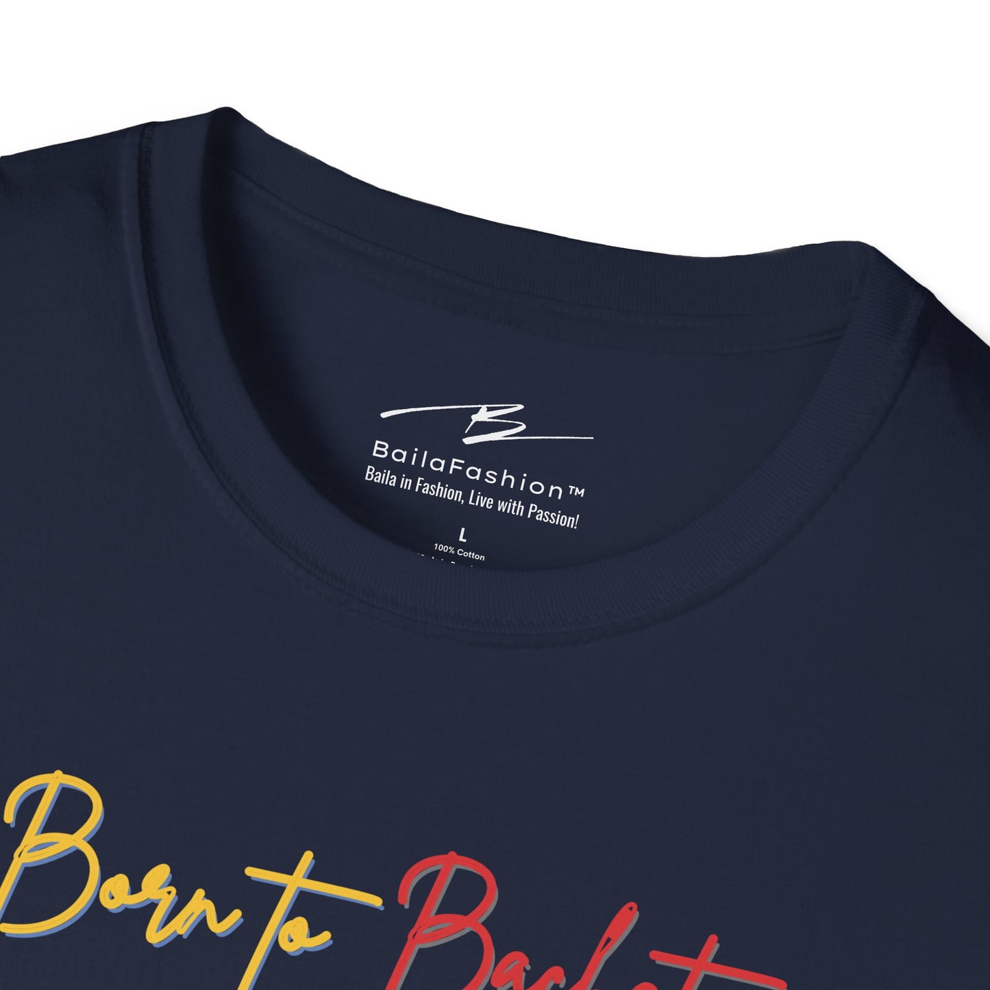 Born To Bachata, Forced To Work T-Shirt | Latin Dance Tee | Vibrant Bachetero Bachatera Dancer Shirt | Funny Gift | Colorful Dance Apparel