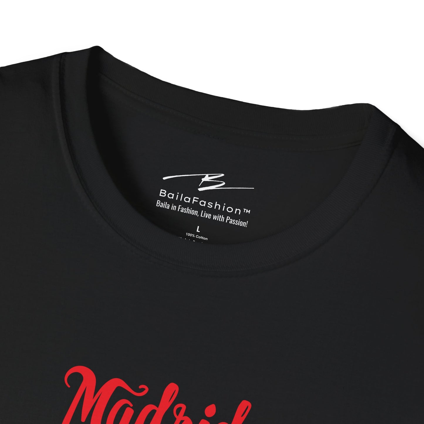Madrid Dance Travel Repeat T-Shirt | Salsa Bachata Lovers Tee | Dance Lifestyle Shirt for Classes Socials Festivals | Matching Couple Tops