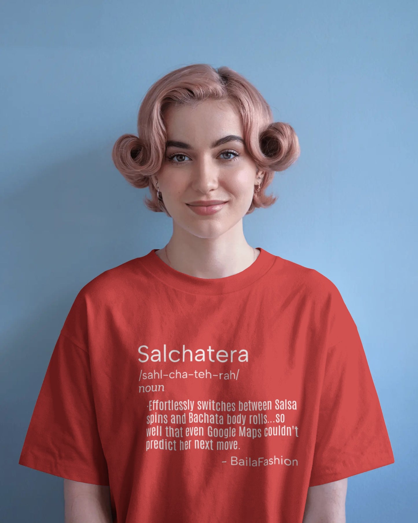Funny Salsera Bachatera T-Shirt | Women's Salsa Bachata Fusion Tee | Latin Dance Humor Top | Dancer Gift | Practice Wear | Casual Shirt