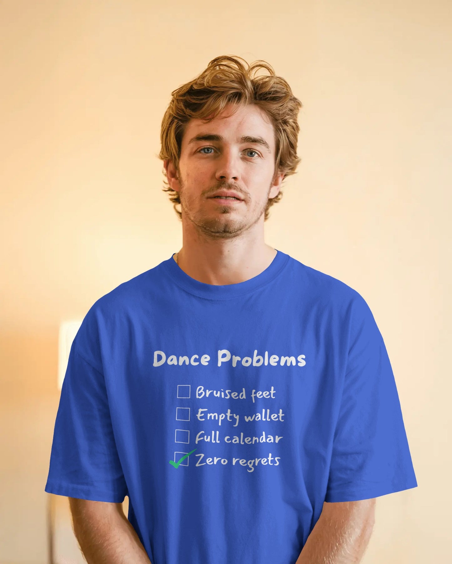 Dance Problems Checklist T-Shirt | Latin Dancer Humor | Salsa Bachata Tee | Zero Regrets Dance Life | Dance Lifestyle | Matching Couple Tops