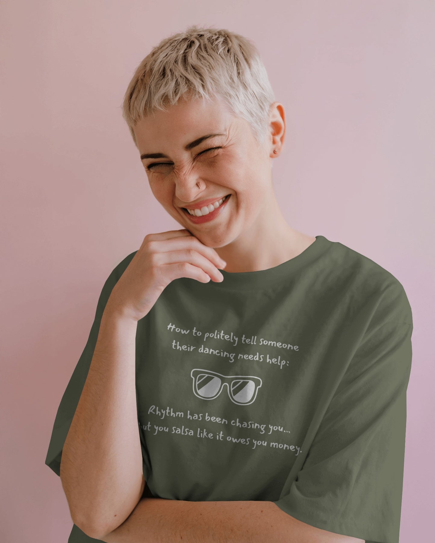Rhythm Chasing Funny Dancer T-Shirt | Salsa Bachata Humor | Latin Dancer Gift | Dance Studio Tee | Dance Lifestyle | Matching Couple Tops