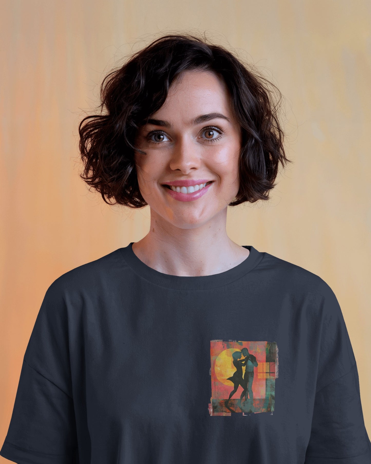 Sunset Connection | Latin Dance T-Shirt | Salsa Bachata Dancer Gift | Dance Fashion Apparel | BailaFashion | Unisex Daily Wear | Couple Tops