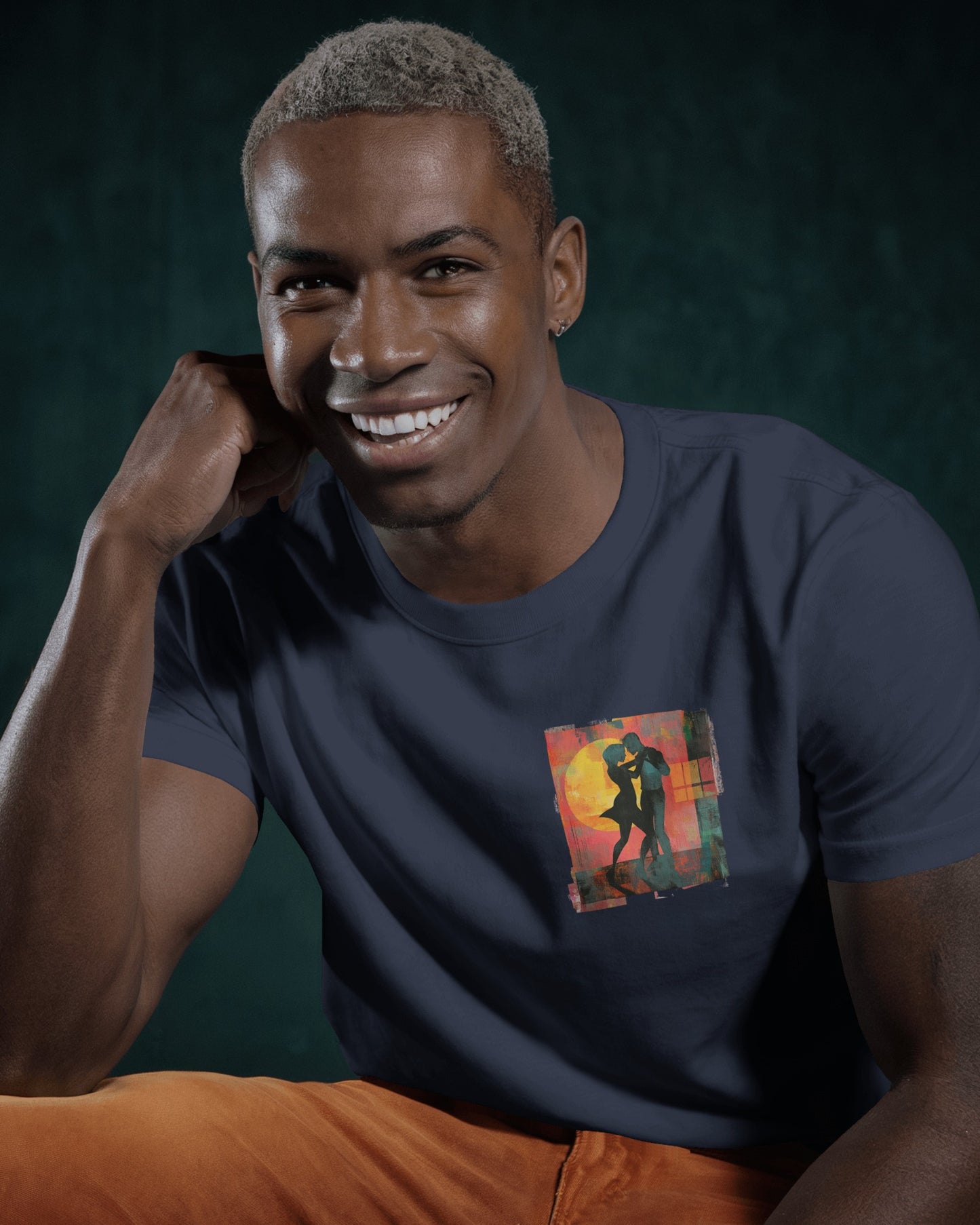 Sunset Connection | Latin Dance T-Shirt | Salsa Bachata Dancer Gift | Dance Fashion Apparel | BailaFashion | Unisex Daily Wear | Couple Tops