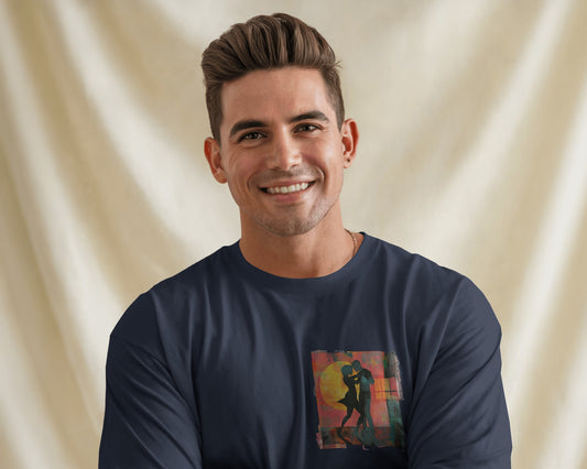Sunset Connection | Latin Dance T-Shirt | Salsa Bachata Dancer Gift | Dance Fashion Apparel | BailaFashion | Unisex Daily Wear | Couple Tops
